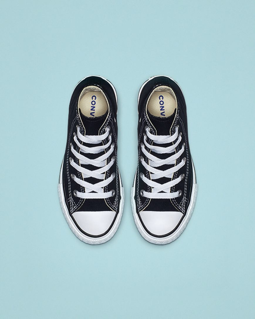 Tenisky Vysoke Converse Chuck Taylor All Star Klasické Chlapcenske Čierne | SK GKU5P8